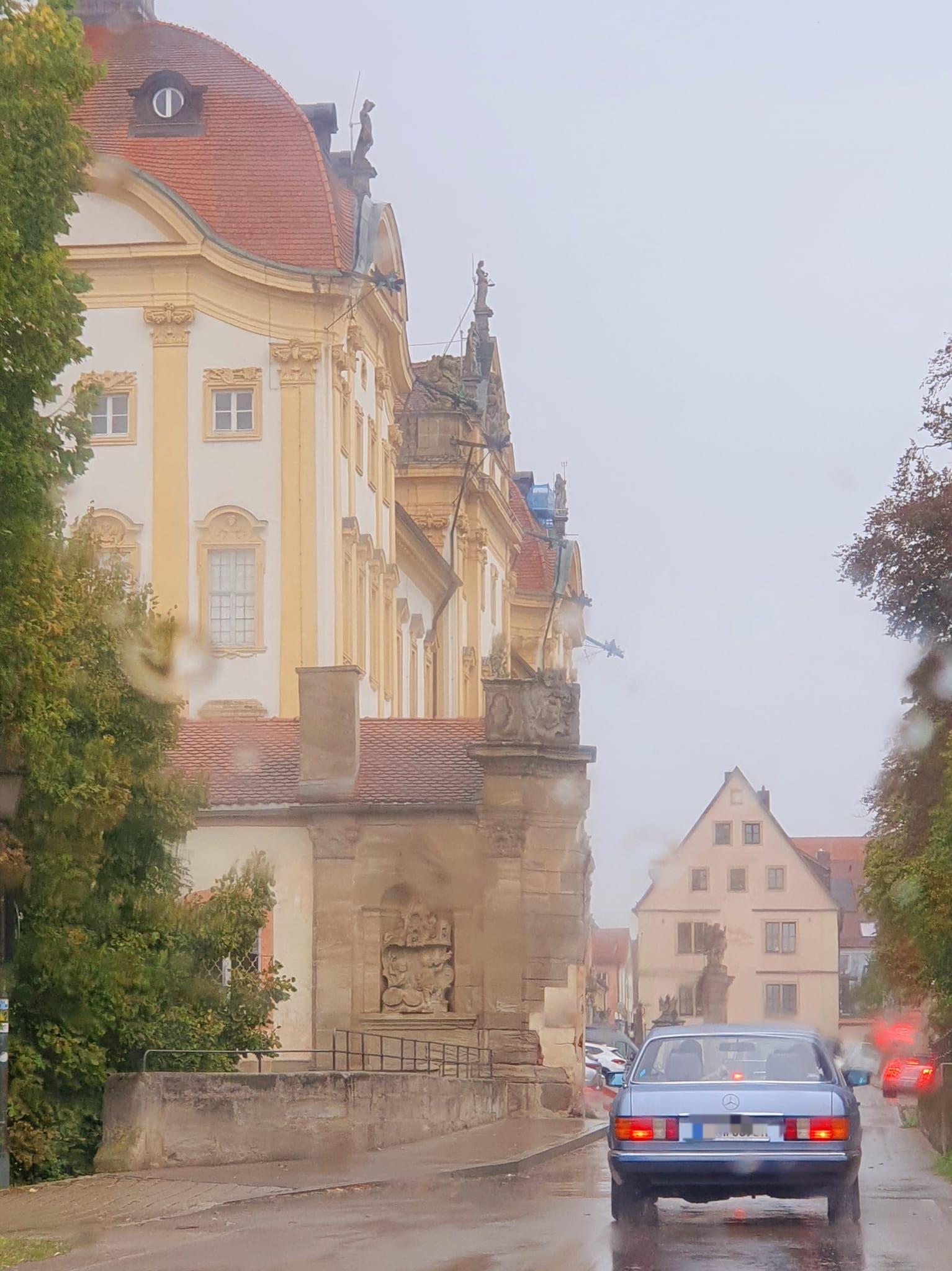 Ellingen bei Regen