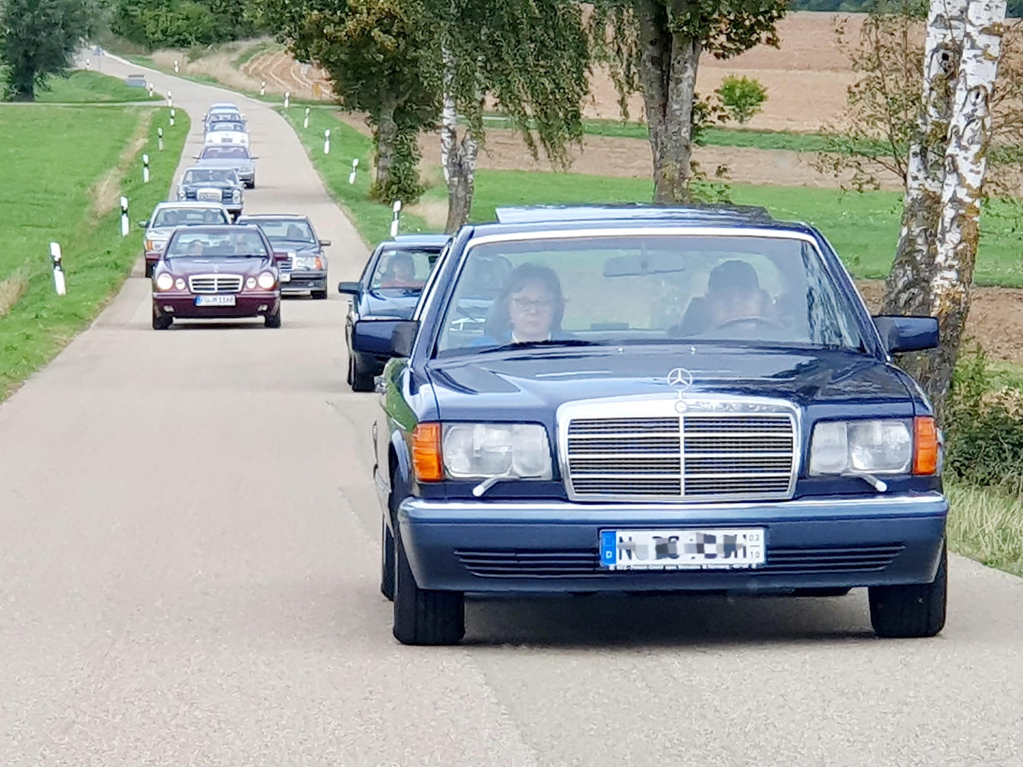 Impressionen unserer kleinen Mercedes Gruppe
